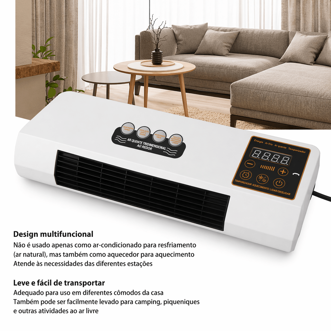 Ar Condicionado LG Mini Portátil - 5.00 BTUS - Imagem 2
