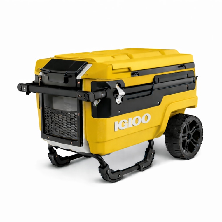 Cooler Térmico Com Rodas | Igloo - Amarelo - Imagem 6